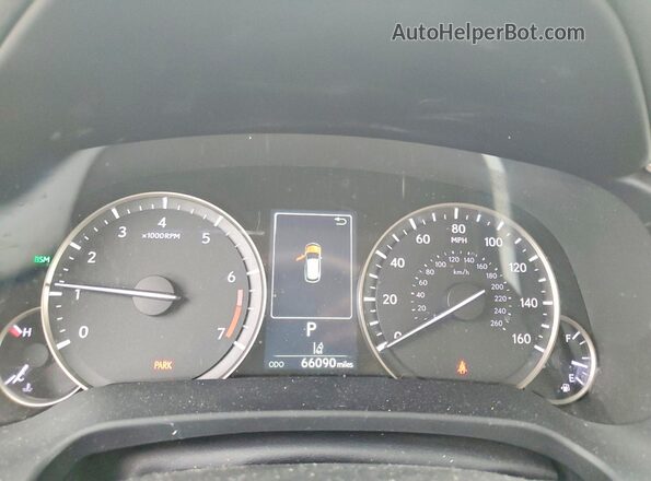 2T2HZMAA7MC195626 2021 LEXUS RX Бежевый Вид щитка приборов