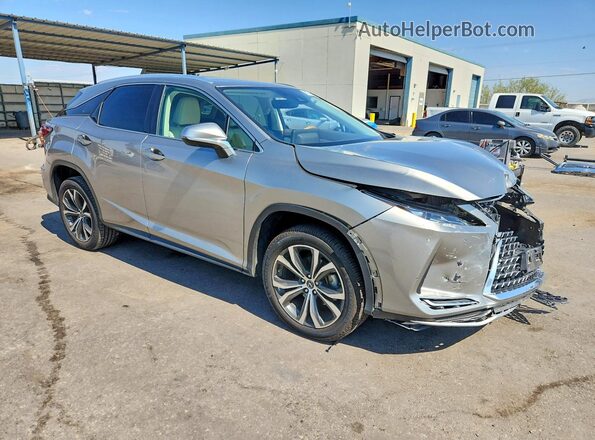 2T2HZMAA8LC155506 2020 LEXUS RX Серебряный Передняя правая четверть
