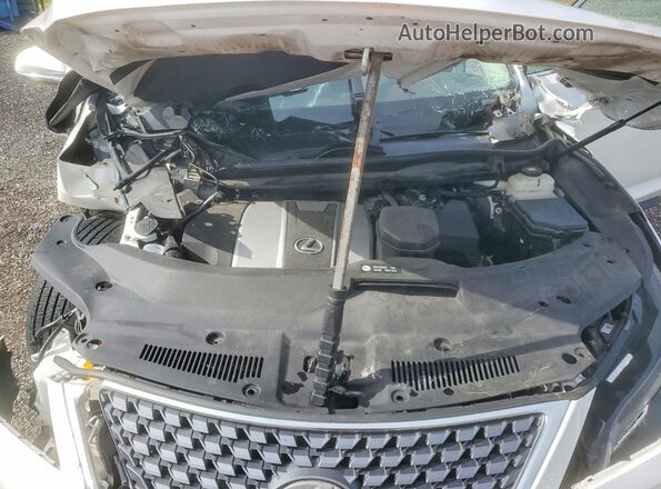 2T2HZMAA8LC155831 2020 LEXUS RX White ძრავის განყოფილების ხედი