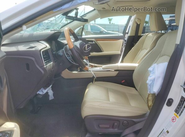 2T2HZMAA8LC155831 2020 LEXUS RX White წინა სალონის ხედი