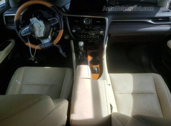 2T2HZMAA8LC155831 2020 LEXUS RX White წინა პანელის ხედი