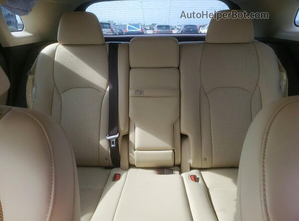 2T2HZMAA8LC155831 2020 LEXUS RX White უკანა სავარძლების ხედი