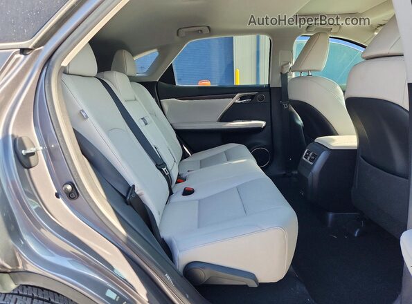 2T2HZMAA9LC174825 2020 LEXUS RX Silver Rear interior view