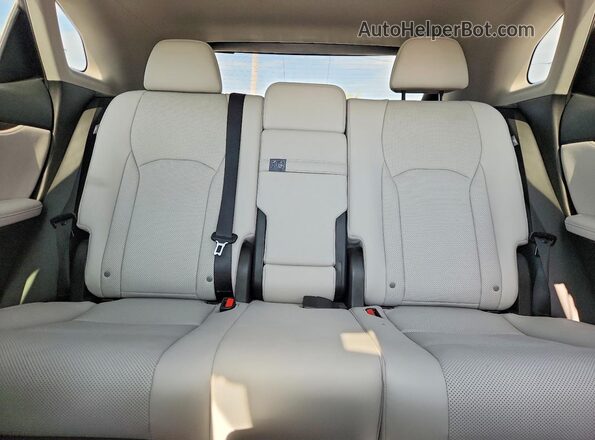 2T2HZMAA9LC174825 2020 LEXUS RX Silver Rear seats view