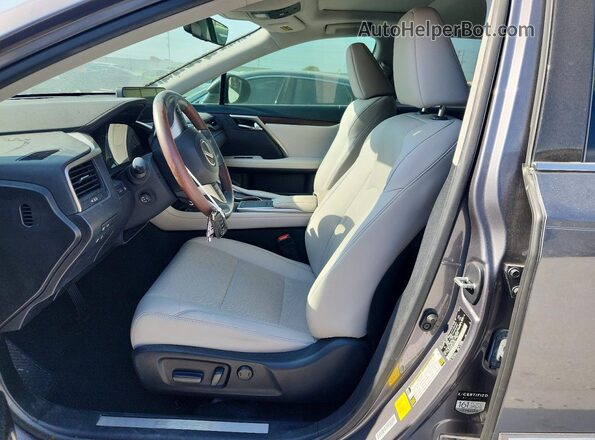 2T2HZMAA9LC174825 2020 LEXUS RX Silver Front interior view