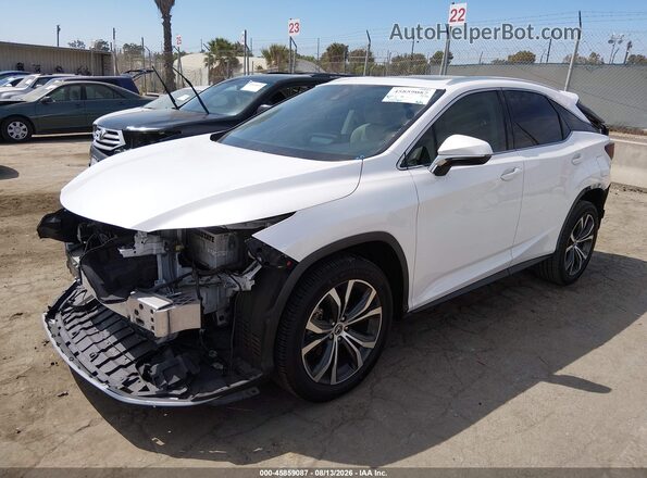 2T2HZMAA9MC190492 2021 LEXUS RX 350 Белый Передняя левая четверть