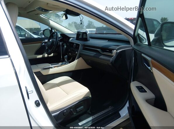 2T2HZMAA9MC190492 2021 LEXUS RX 350 Белый Вид салона спереди