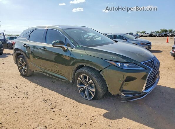 2T2HZMAA9MC192257 2021 LEXUS RX Green Przód prawy