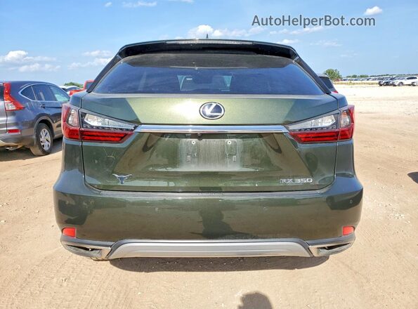 2T2HZMAA9MC192257 2021 LEXUS RX Green Widok z tyłu