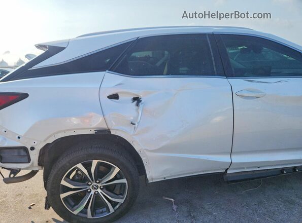 2T2HZMAA9MC205394 2021 LEXUS RX White უკანა სავარძლების ხედი