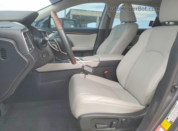 2T2HZMAA9NC236176 2022 LEXUS RX Бежевый Вид салона спереди