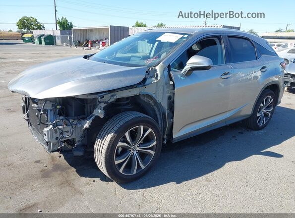2T2HZMAAXMC219093 2021 LEXUS RX 350 Gray Առջևի ձախ երեք քառորդ տեսարան