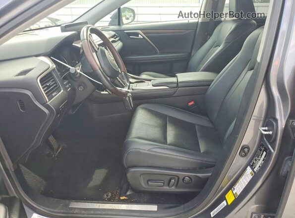 2T2HZMDA0LC235085 2020 LEXUS RX Charcoal Front interior view