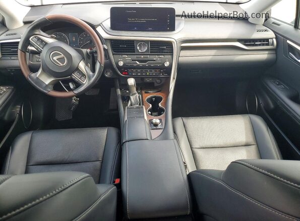2T2HZMDA0LC235085 2020 LEXUS RX Charcoal Dashboard view