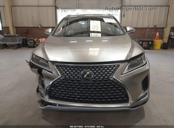 2T2HZMDA0MC265558 2021 LEXUS RX 350 Gray Вид щитка приладів