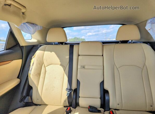 2T2HZMDA0MC281386 2021 LEXUS RX Gray უკანა სავარძლების ხედი