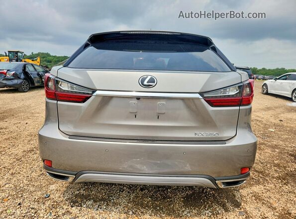 2T2HZMDA1MC299427 2021 LEXUS RX Silver Вид ззаду