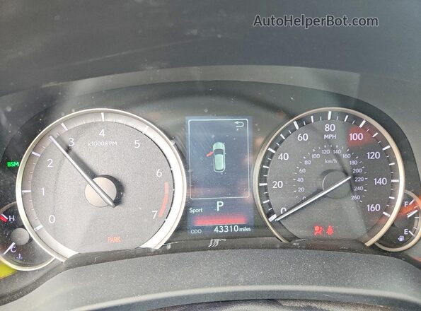 2T2HZMDA1MC299427 2021 LEXUS RX Silver Вид щитка приладів