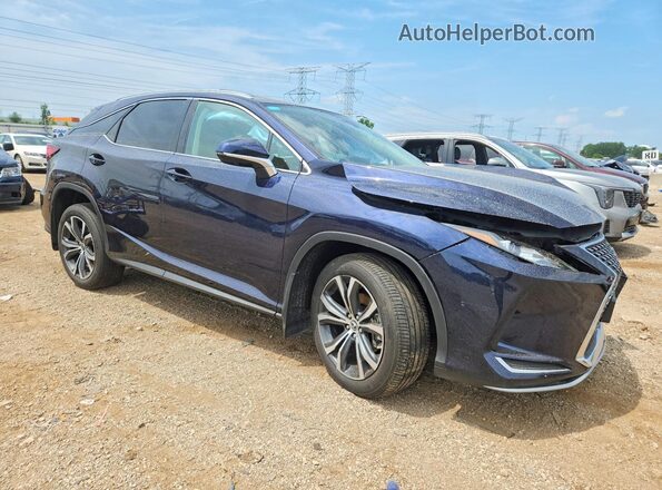 2T2HZMDA3NC341436 2022 LEXUS RX Blue Front right