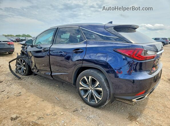 2T2HZMDA3NC341436 2022 LEXUS RX Blue Rear left