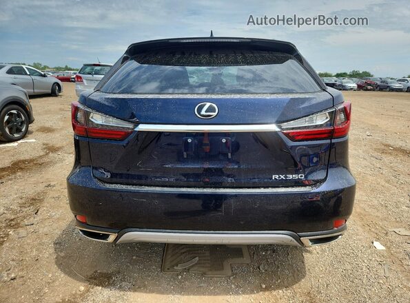 2T2HZMDA3NC341436 2022 LEXUS RX Blue Rear view