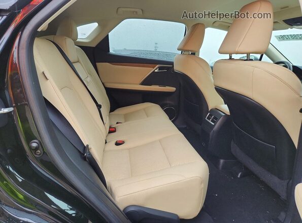2T2HZMDA3NC354946 2022 LEXUS RX Black უკანა სალონის ხედი