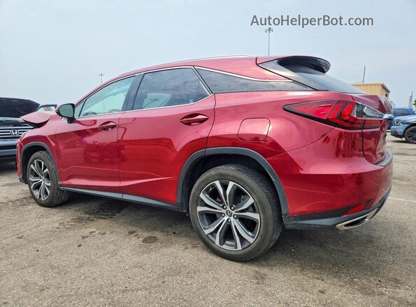 2T2HZMDA4LC222078 2020 LEXUS RX Red Հետևի ձախ