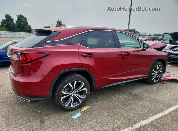 2T2HZMDA4LC222078 2020 LEXUS RX Red Հետևի աջ