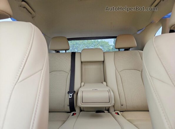 2T2HZMDA4LC222078 2020 LEXUS RX Red Հետևի նստատեղերի տեսք