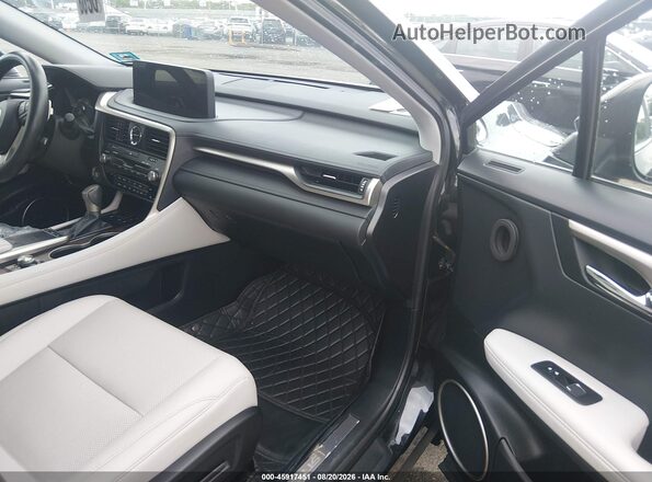 2T2HZMDA5LC253579 2020 LEXUS RX 350 Черный Вид салона спереди