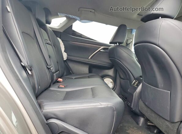 2T2HZMDA6LC228416 2020 LEXUS RX Gray Vista interior trasera