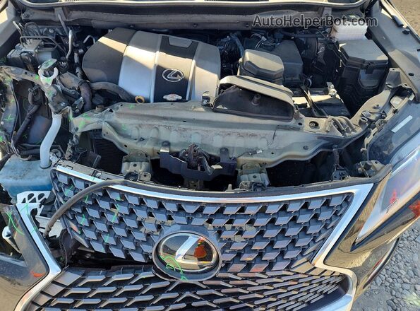 2T2HZMDA6NC311427 2022 LEXUS RX Черный Вид подкапотного пространства