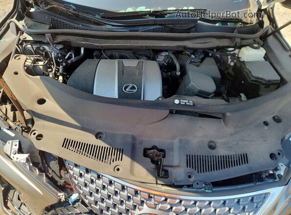 2T2HZMDA7MC286407 2021 LEXUS RX Silver Engine compartment view