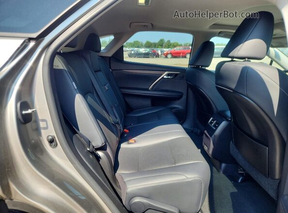 2T2HZMDA7MC286407 2021 LEXUS RX Silver Rear interior view
