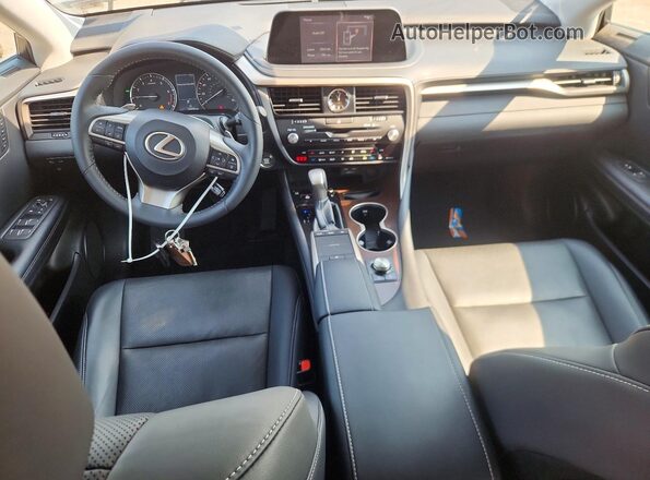 2T2HZMDA7MC286407 2021 LEXUS RX Silver Dashboard view
