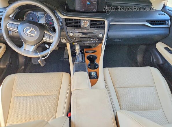 2T2HZMDA7NC312487 2022 LEXUS RX Gray Вид панелі приладів
