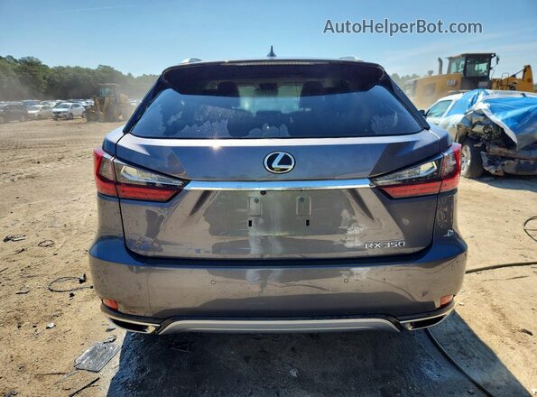 2T2HZMDA7NC312487 2022 LEXUS RX Gray Вид ззаду