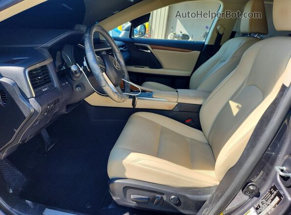 2T2HZMDA7NC312487 2022 LEXUS RX Gray Вид салону спереду
