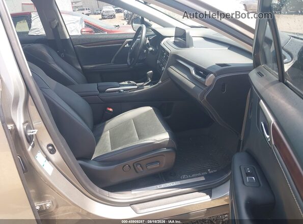 2T2HZMDA8LC253396 2020 LEXUS RX 350 Серый Вид салона спереди