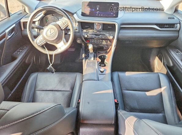 2T2HZMDA8MC267719 2021 LEXUS RX White Առջևի վահանակի տեսք