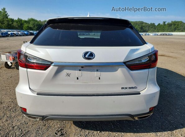 2T2HZMDA8MC267719 2021 LEXUS RX White Հետևի տեսք