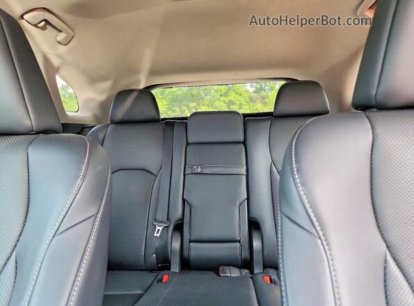 2T2HZMDA9LC230578 2020 LEXUS RX Зеленый Вид задних сидений