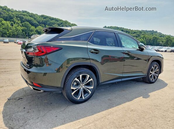 2T2HZMDA9LC230578 2020 LEXUS RX Зеленый Задняя правая четверть