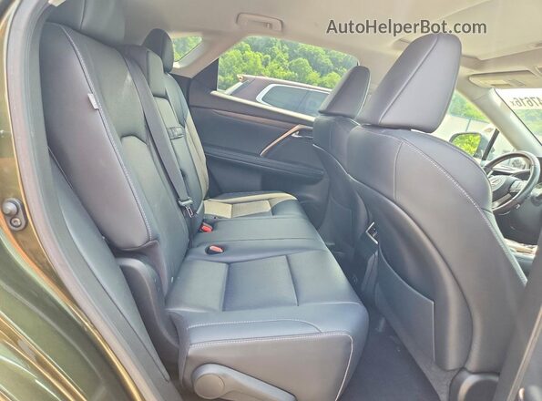 2T2HZMDA9LC230578 2020 LEXUS RX Зеленый Вид задней части салона