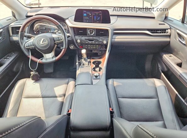 2T2HZMDA9LC230578 2020 LEXUS RX Зеленый Вид панели приборов