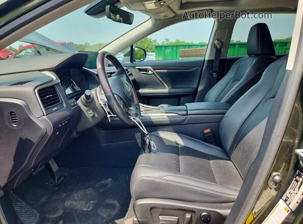 2T2HZMDA9LC230578 2020 LEXUS RX Зеленый Вид салона спереди