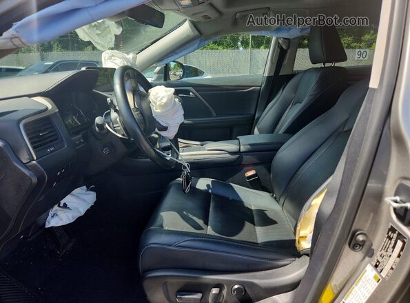 2T2HZMDA9MC267423 2021 LEXUS RX Silver Widok wnętrza z przodu