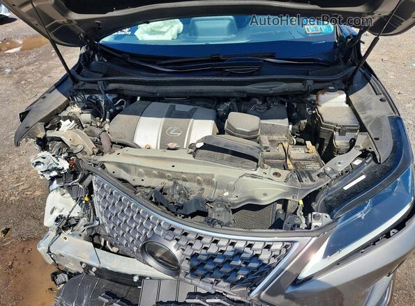 2T2HZMDA9MC267423 2021 LEXUS RX Silver Widok wnętrza z tyłu