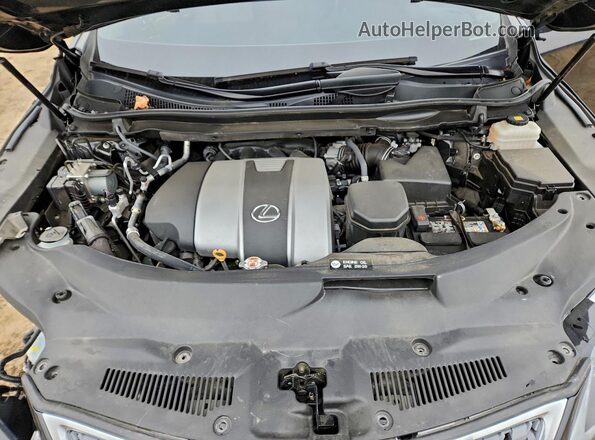 2T2HZMDA9MC304941 2021 LEXUS RX Black Widok komory silnika