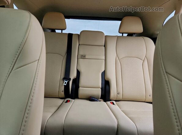 2T2HZMDA9MC304941 2021 LEXUS RX Black Widok tylnych siedzeń